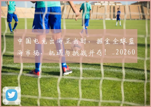 中国电竞出海正当时,掘金全球蓝海市场,机遇与挑战并存!_20260531151533